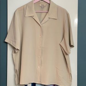 Women's Short Sleeve Button Down